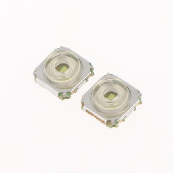 2/4 stk. TS-H011 Touch Switch 10*10*4 Silikone Bilknap Nulstil B