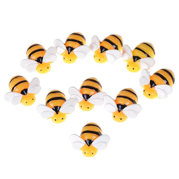10 stk Flatback Resin Cabochon Bee DIY Flatback Scrapbooking Em