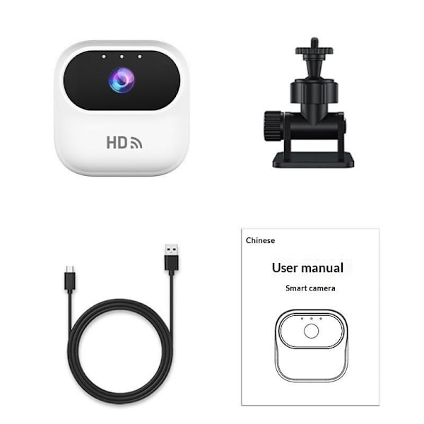 HD Mini Kamera WiFi Smart Hjem Sikkerhetskamera Overvåkingskamera A2