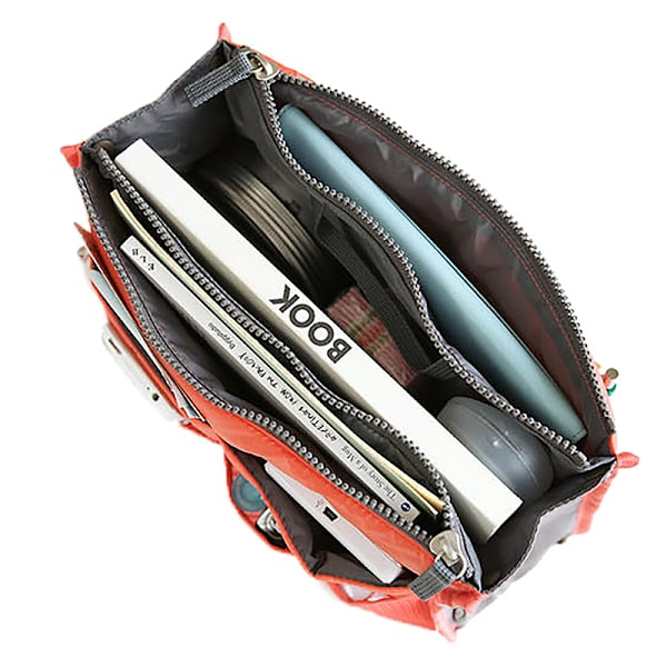 Organizer Insert Bag Dam Nylon Travel Insert Organizer Handba Black