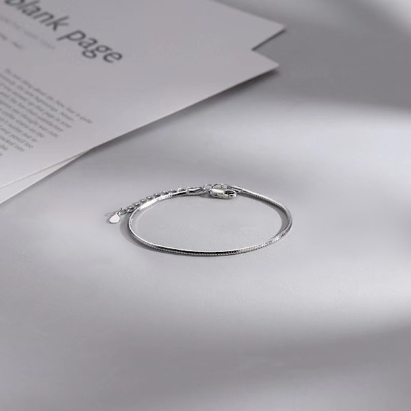 Pariskunta Rannekoru Pariskunta Snake Bone Rannekoru Niche Yksinkertainen lahja Fo For women