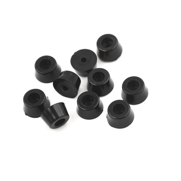 10 stk skridsikre gummifødder Beskyttelsespuder Møbelinstrument 22*18*10mm