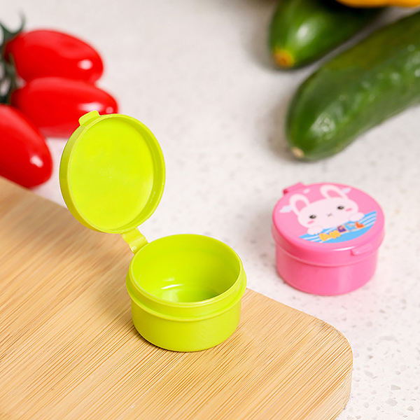 Tecknad såsflaska Mini Bento Box Djurvän Sojasås Box A3