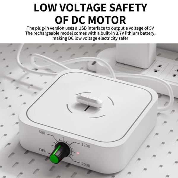 1 sæt laboratorie mini magnetisk elektrisk omrører automatisk med Charging model line