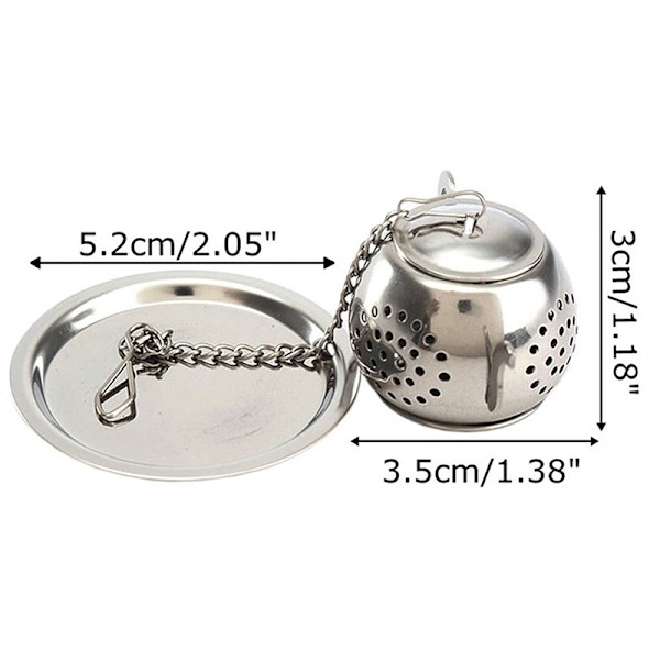 Teekannu Shape Tea Infuser Spice Flower Teesiivilä Yrttifilte A1