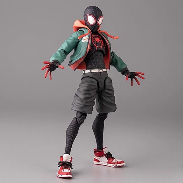 Action Spiderman Miles Morales-figurmodel Spider-Man Into