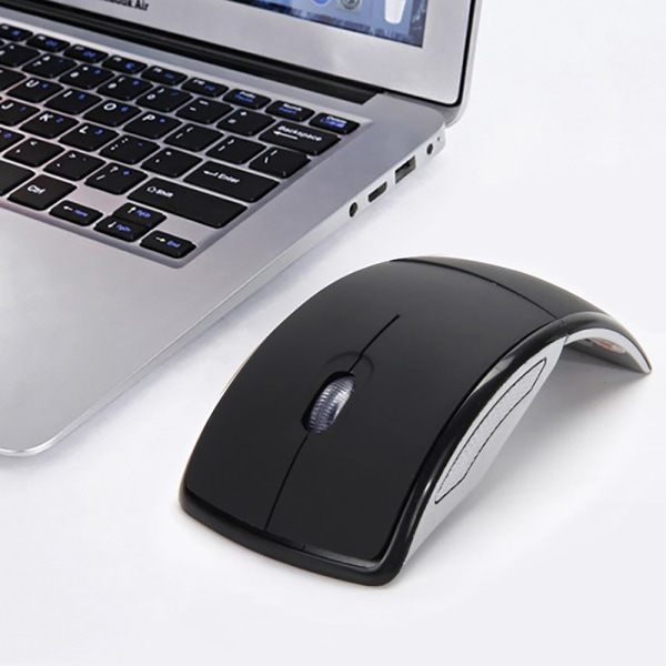 2,4G Mini trådløs mus Foldbar USB-rejsemodtager Optisk A2