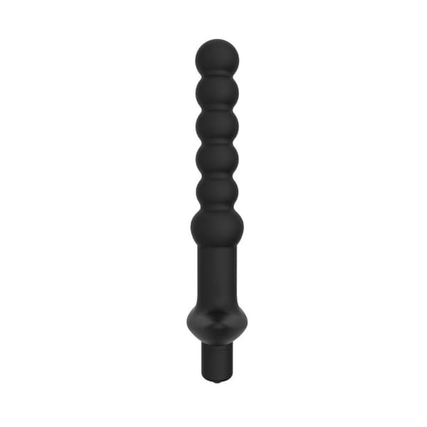Silikon Analplugg Prostatamassasje Vibrator Rumpeplugger 6 Perler A1