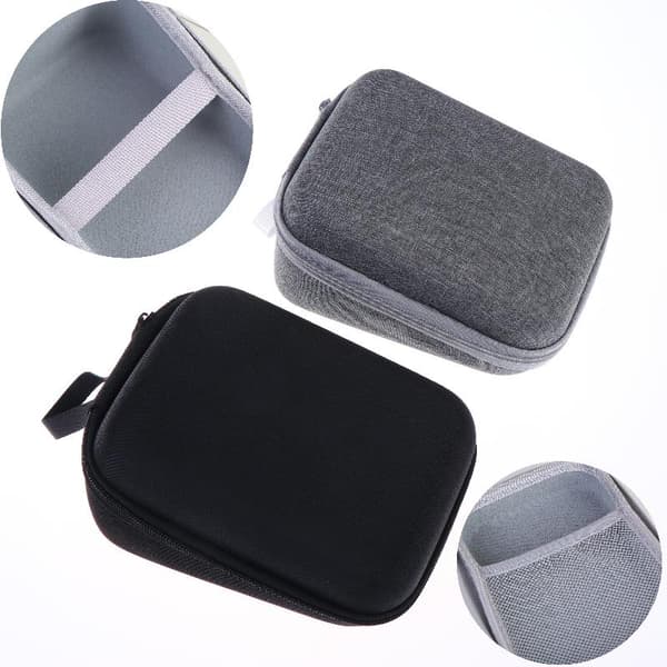 1 stk blodtrykkspose hardt etui for overarmsblodtrykk Gray
