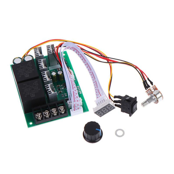Digital Display 40A PWM Hastighedsregulator Controller 12-36V Justerbar