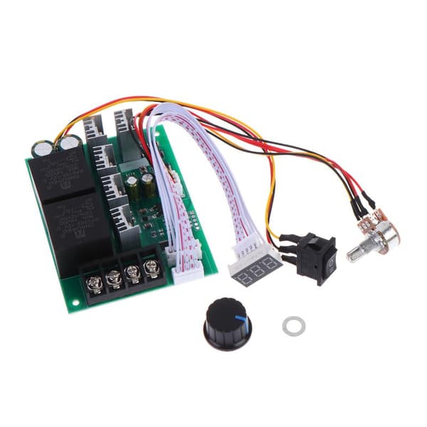 Digital Display 40A PWM Hastighetsregulator 12-36V Justerbar