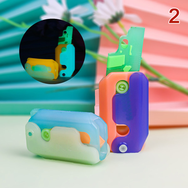 3d dekompression liten leksak 3d-utskrift morot 3d gravity leksaker 2