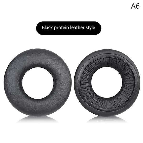 2st utbytesöronkuddar för WH-CH500 CH510 ZX330BT 310 V150 Black wrinkled