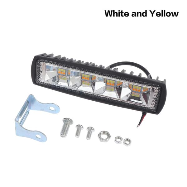 1 STK 72W Bil Arbeidslys LED Bar 4x4 24 LED Arbeidslys Bar Offroad 2