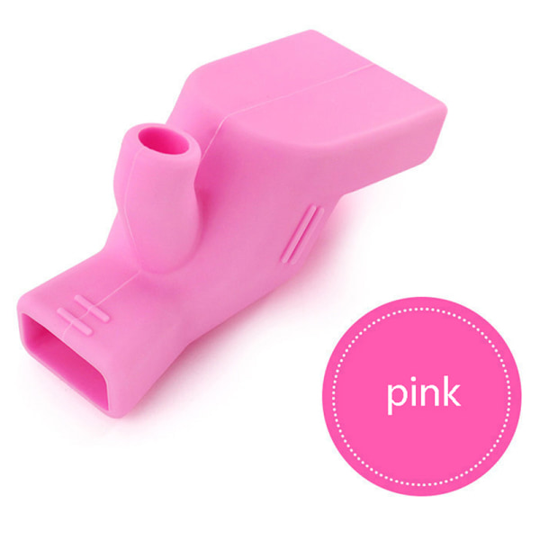 1 STK Vandhane Forlænger Gummi Elastisk Vand Pink c37e | Pink