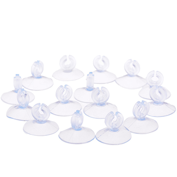 5/10st mjuk silikon Aquarium Fish Tank Syrgaspump Fixed Ther 10pcs