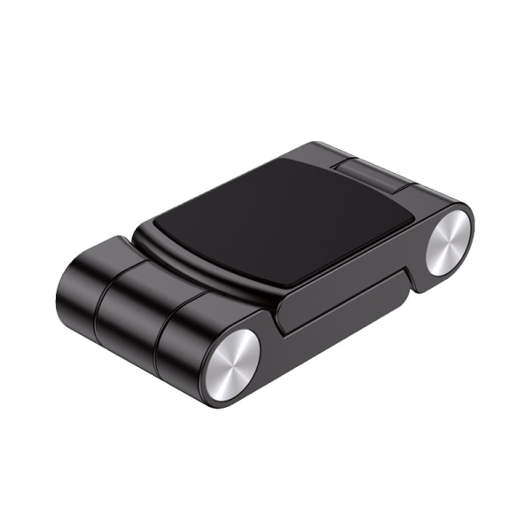 Sammenleggbar magnetisk mobiltelefonholder i bil GPS-magnet biltelefon Silver