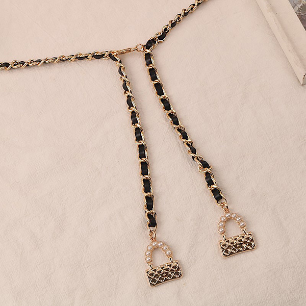 1 kpl Camellia Waist Chain -tarvikkeet Uudet pienet tuoksuvat kukat White