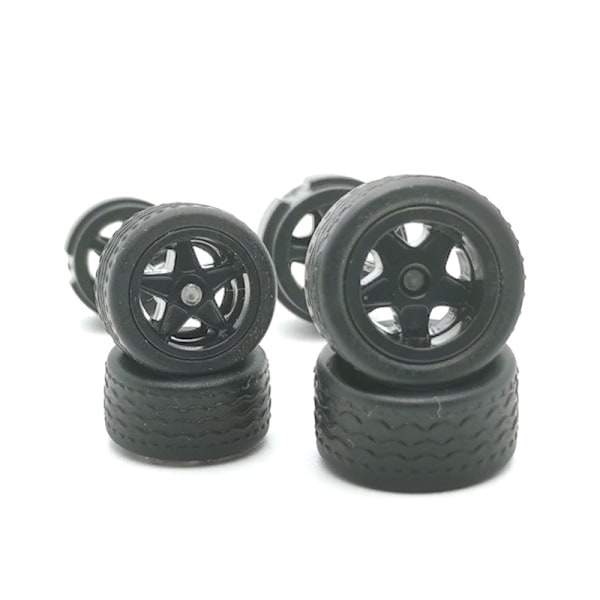 1Set 1/64 Legeringsbil Stort litet hjul BSC-D Serie 10,8mm+12,8mm A