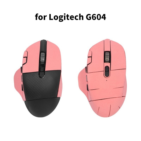 For G604 Mouse Grip Tape Anti-skli klistremerker Musetilbehør A6-Semi-wrapped