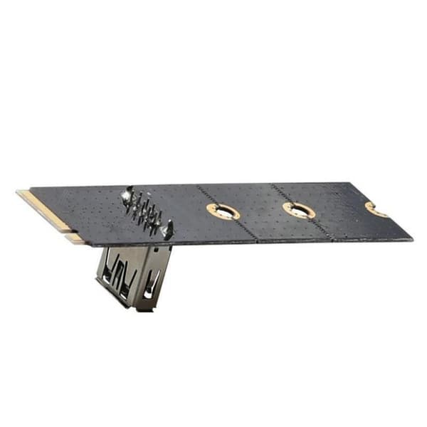 1 stk NGFF M.2 til PCI-E X16 Slot Overførselskort Mining Pcie Riser