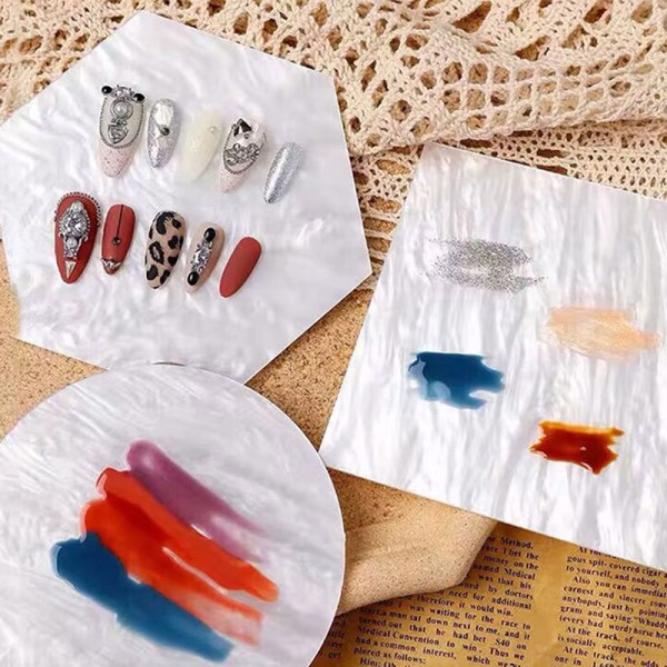 1st Nail Art Palette Shell Piece False Nail Tips Display Board A