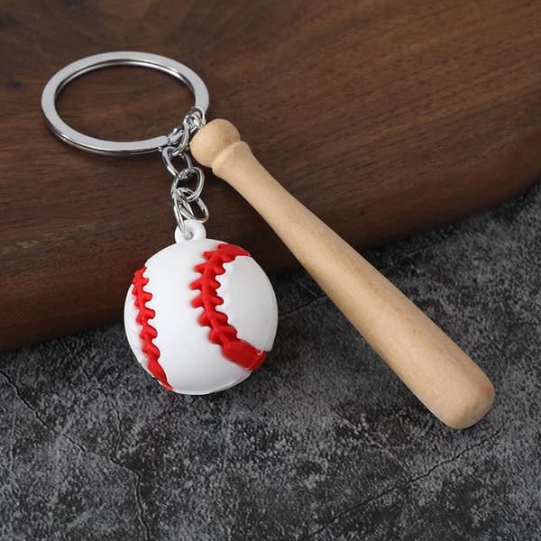 Baseball-avaimenperä, baseball-riipus, auton avaimenperä, laukkukoru A1