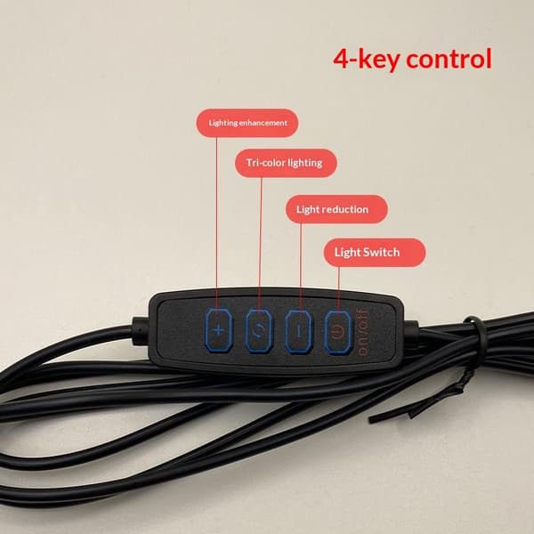 1/5 stk. USB 5V LED Trefarvet Dæmpning Farveskift Kabel Dæmper 4- A5