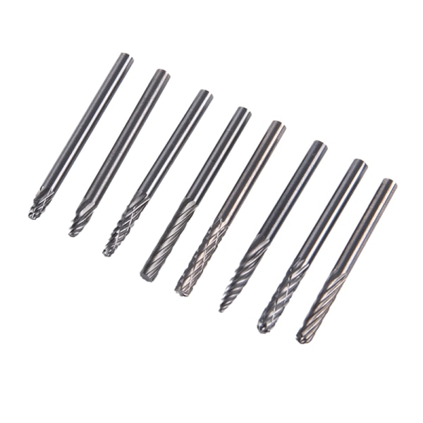 Tungsten Rotary File Hard Legering Rotary Bur Drill Bit Gravering A8