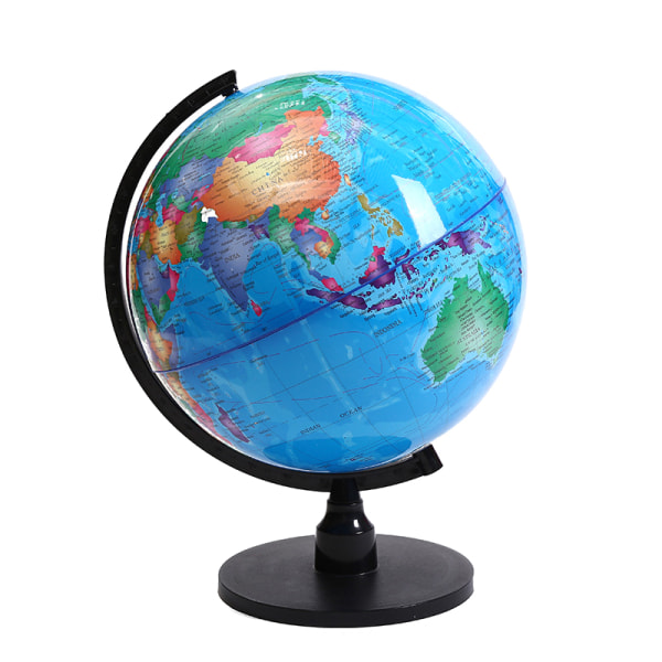 World globe mal for desktop sfære og globus verdenskart 10.6cm