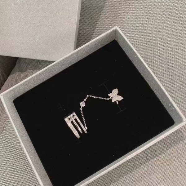 Kæderinge Til Kvinder Piger Shiny Rhinestone Zircon Multi-layer