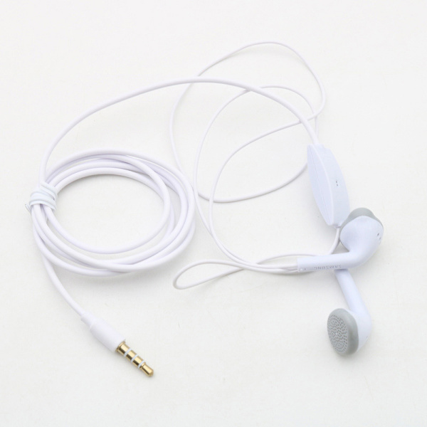 Til C550 S5830 S7562 EHS61 øretelefon 3,5 mm headset med ledning i øret White