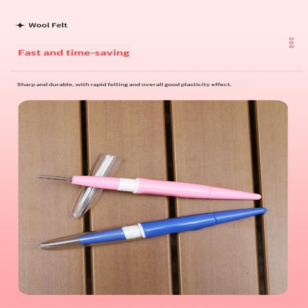 Pen The Poking Fun Tools For Wool Felt Replace s With DIY Art Pink