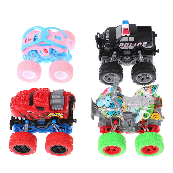 4 Hjul Monster Trucks Inertia Billeker For Barn Gutter Jenter A1
