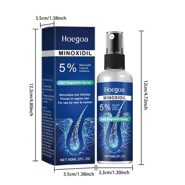 Hoegoa Unisex Hårvårdsspray: Slät