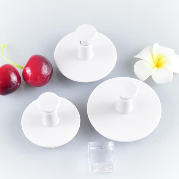 4 stk blomsterkake stempel fondant kakeformer bake dekorasjon