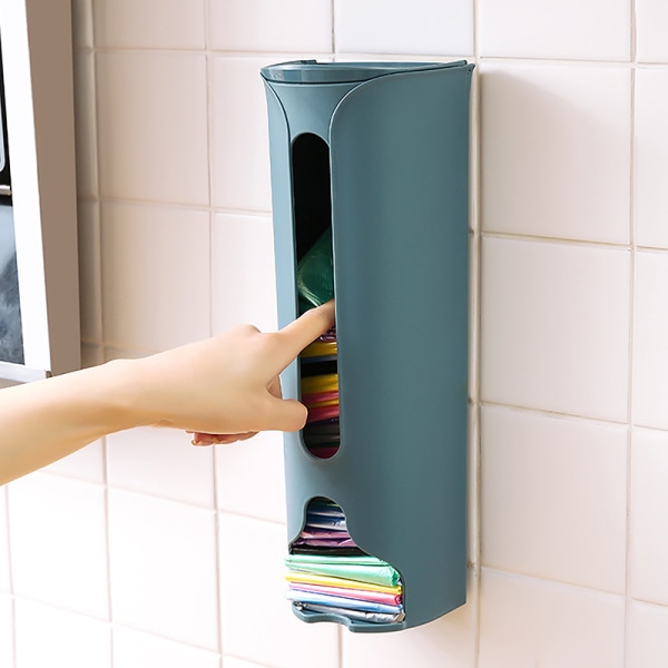 Hem Väggmonterad Garderob Underkläder Strumpa Organizer Kök Garba Blue
