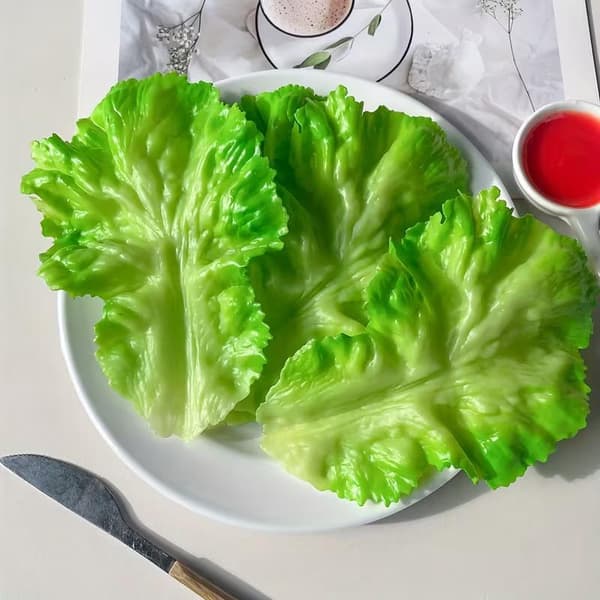 Realistisk kunstig salat simuleringsgrøntsagsmodeller Restau A4
