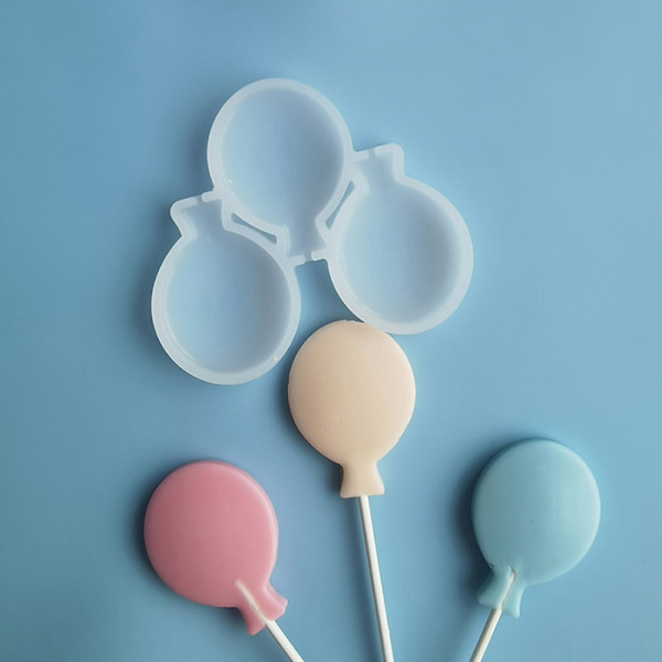 Ballon drop lim slikkepind silikone form DIY håndlavet chokolade