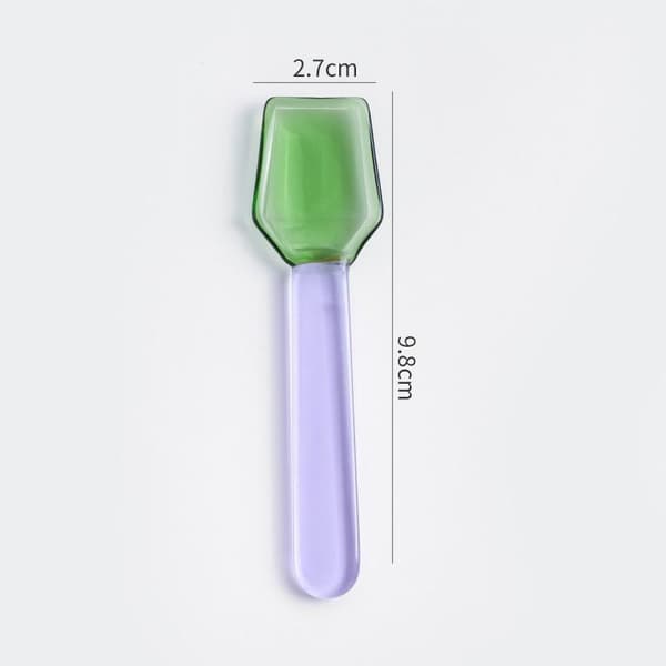 e Style Farverig Glas Dessertske Varme Kold INS Stil Kort A4