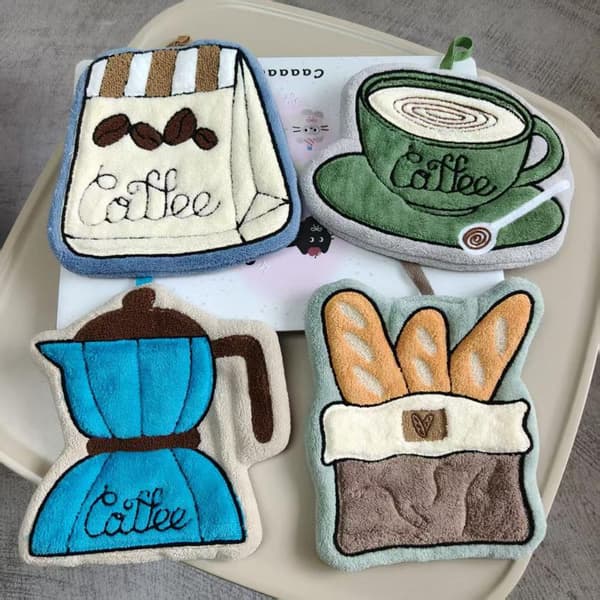 Kaffeaftørringshåndklæder A1