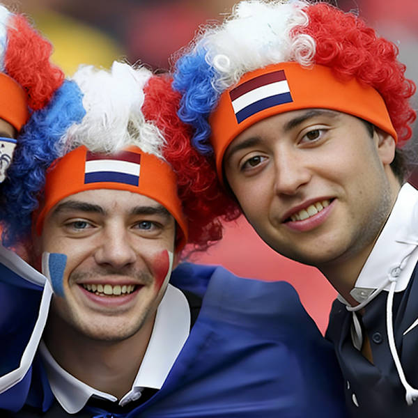 Fodboldfan paryk pandebånd K