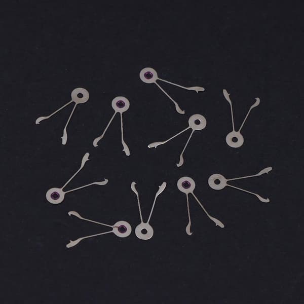 2/5 stk. klokkebevegelsestilbehør egnet for 7S26 bevegelse Au With ruby 2pcs