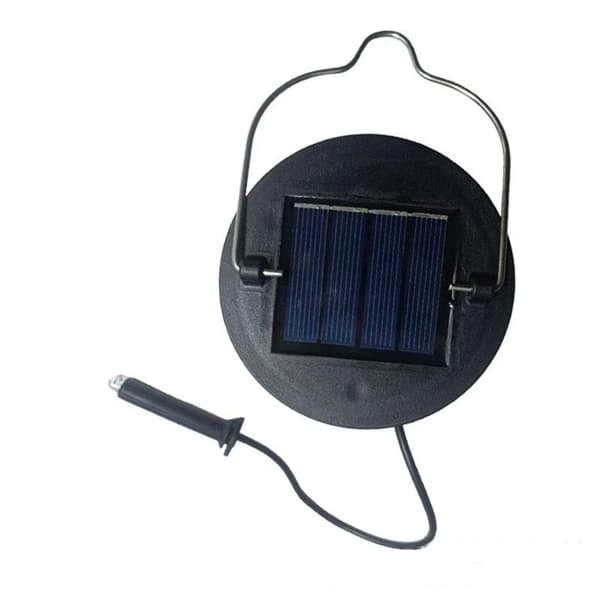 1 stk 400Mah solpanel udskiftningstoppe udendørs belysning DIY A