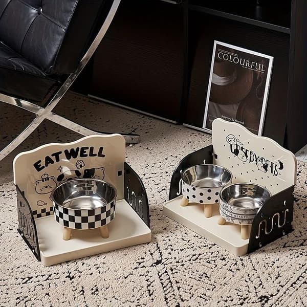 Foderbord til katte og hunde A2