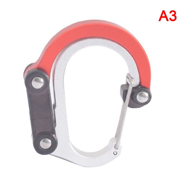 Hybrid Gear Clip - Karabinkrok Clip Non-Locking Str Red