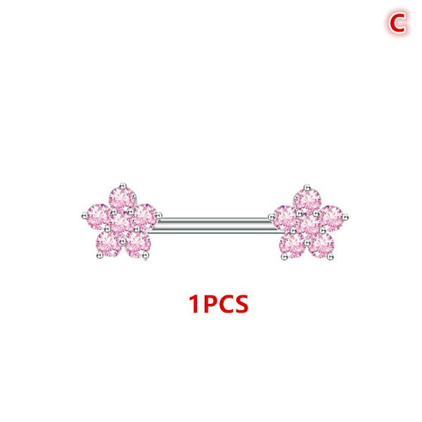 Sommerfugl Brystvorte Smykker Brystvorte Barbell Brystvorte Piercing Brystvorte E