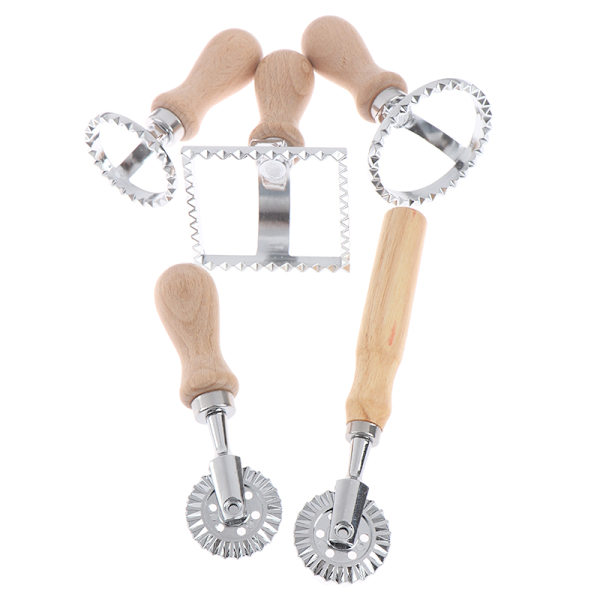 5styles Pasta Hand-ting hine Kohokuvioitu Dumpling Kohokuviointikakku g A