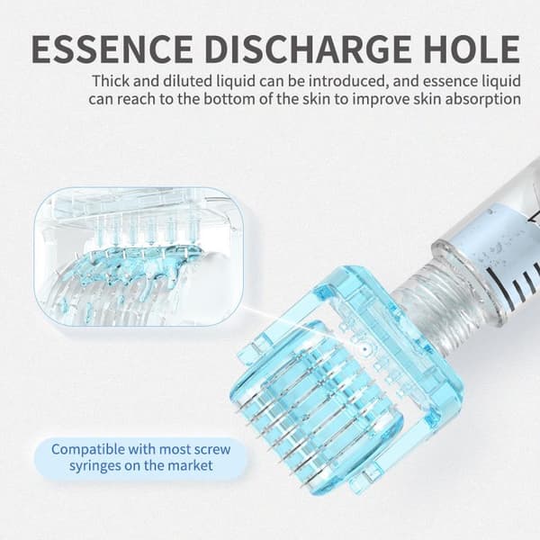 Derma Micro Roller Stamp -setti säädettävällä 0,25 mm:n neulalla A