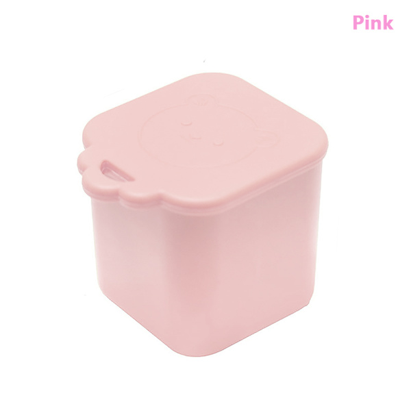 e Silikonlock Salladsdressing Behållare Doppsåskoppar För Pink